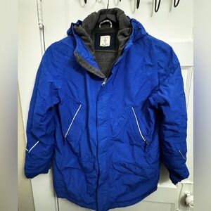 Lands’ End Kids “Squall” Winter Jacket – XL (18/20) – Bright Blue – Super Warm